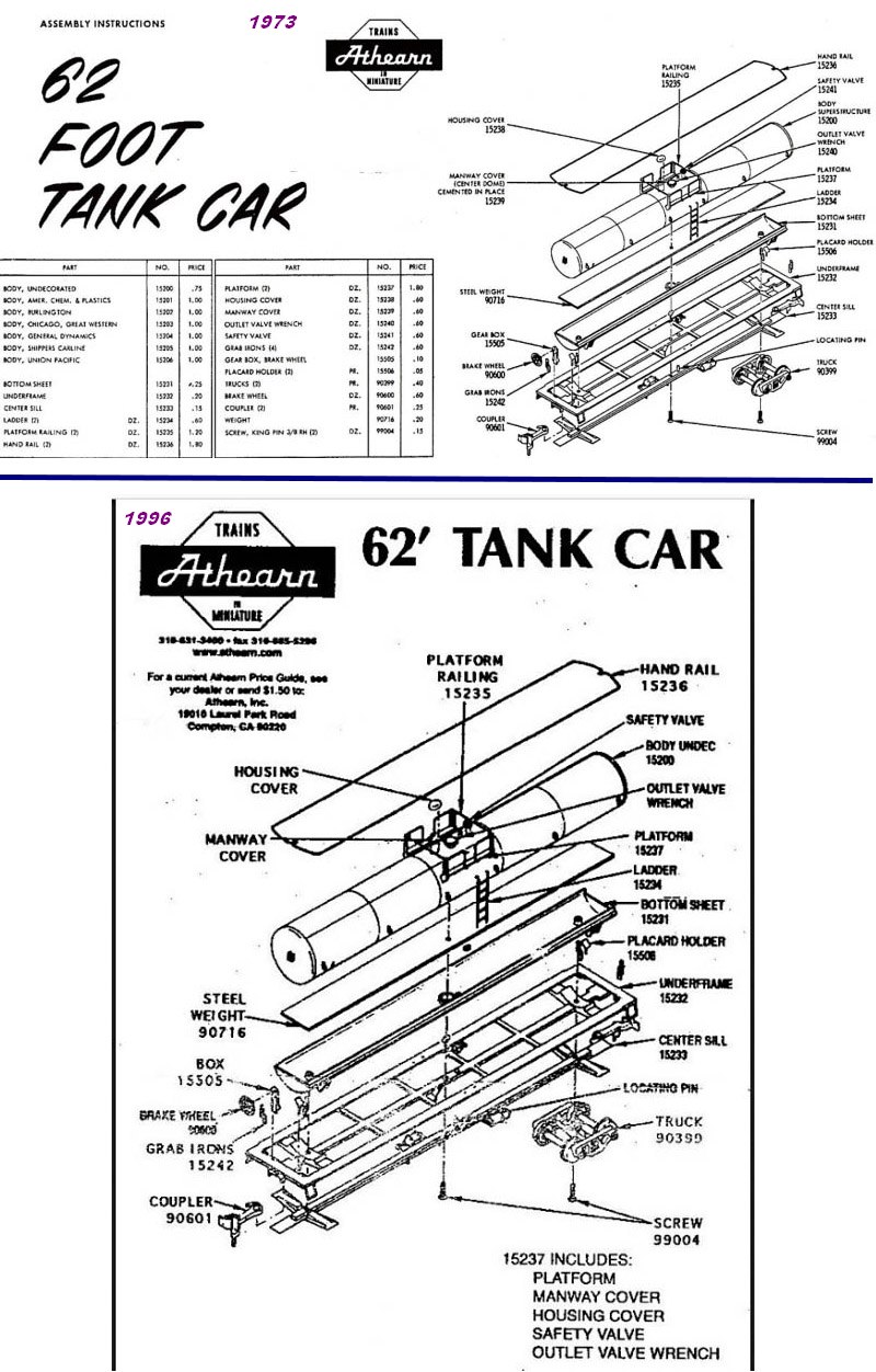 Athearn 62 1973