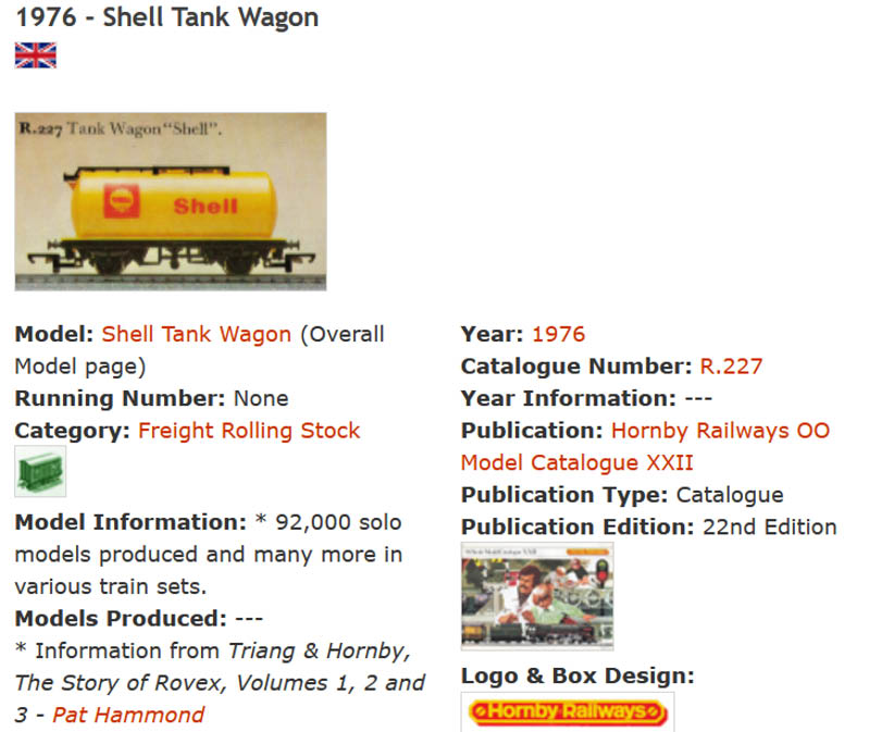 Hornby 1976 R227