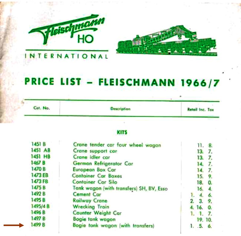 Tarif 1966